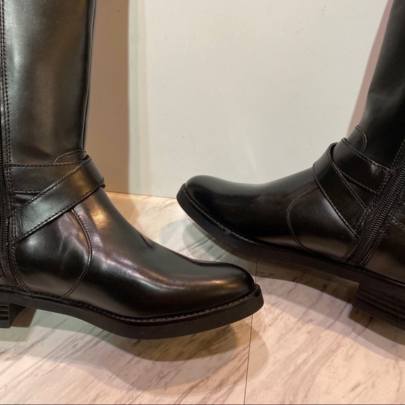 New! Bandolino Jiman Tall Black Riding Boot 6M - Picture 4 of 15